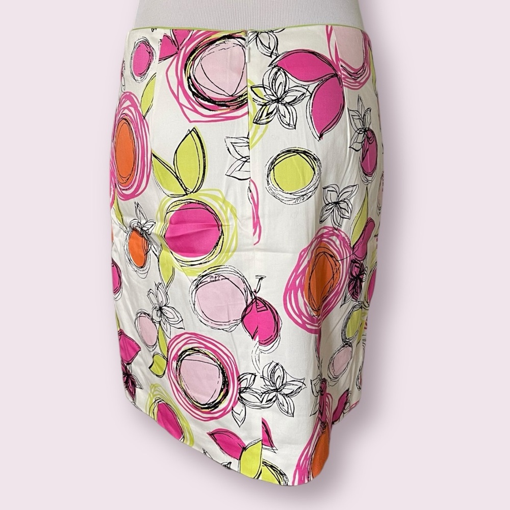 ITW by Claude Brown Neon Floral Skirt - Picture 4 of 6